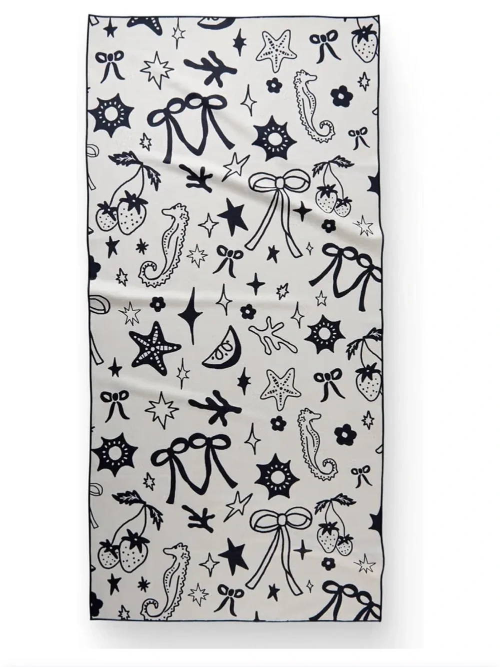 🌊 GEOMETRY Micro-Loop Beach Towel – Quick-Dry, Sand-Resistant (Earth & Sea)